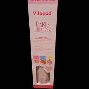 Vitapod Paris Hilton Zero Sugar Functional Drink MIx with Bottle